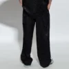 Logo Jacquard Trousers “Black” 658883TLO581000