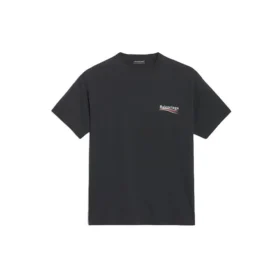 Logo Loose Fit Short Sleeve Unisex Black 556150TAV441000