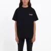 Logo Loose Fit Short Sleeve Unisex Black 556150TAV441000