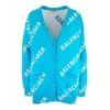 Logo Monogram Cardigan Relaxed Fit “Blue” 625330T31784661