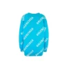 Logo Monogram Cardigan Relaxed Fit “Blue” 625330T31784661