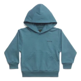 Logo Print Cotton Hoodie “Blue” 682019TOVK64005