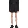 Logo-Print Pyjama Shorts “Black” 719975TON041000