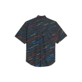 Logo Print Short Sleeve Shirt “Black” 556869TDL542771