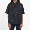 Logo Print Short Sleeve Shirt “Black” 556869TDL542771