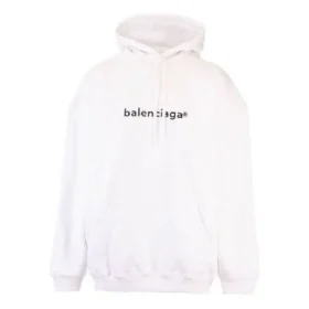 Logo Printing Hoodie White 578135TIV559040