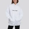 Logo Printing Hoodie White 578135TIV559040