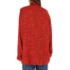 Logo Printing Long-Sleeved Shirt Red 623037TJLI16167