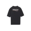 Logo Printing Loose Short Sleeve Black 641655TIV521070