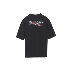 Logo Printing Loose Short Sleeve Black 641655TIV521070