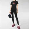 Logo Printing Round-neck Tee Black 612964TIVD51000