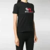 Logo Printing Round-neck Tee Black 612964TIVD51000
