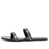 Logo Sandals “Calf Black” 694999WCAE11090