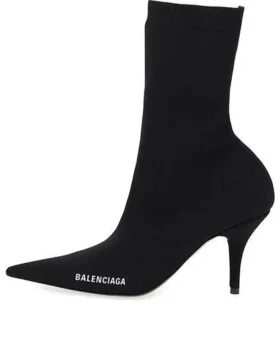 Logo Sock Boots “Black” 616246W18021090