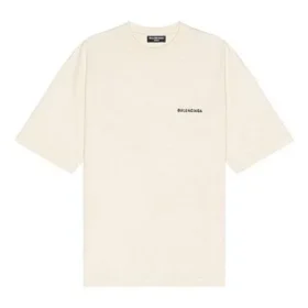 Logo T-Shirt Medium Fit “Beige” 612966TMVF49069