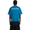 Logo T-Shirt Medium Fit “Blue” 612966TLVB99567