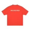 Logo T-Shirt Medium Fit “Bright Red” 612966TMVF43168