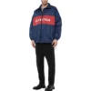 Logo Zip Up Jacket “Blue Red” 561466TYD338065