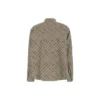 Logomania All Over Long Sleeve Shirt “Beige” 662983TNLL19763
