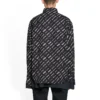 Logomania All Over Long Sleeve Shirt “Black” 662983TNLL11070