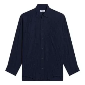 Long Sleeve Large Fit Shirt “Blue” 658956TLM164100