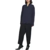 Long Sleeve Large Fit Shirt “Blue” 658956TLM164100