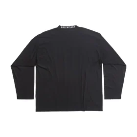 Long Sleeve T-shirt Oversized “Black Faded” 739783TOVF49034
