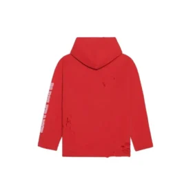 Maison Balenciaga Cropped Hoodie “Cardi Red” 670946-TLVJ3-6441