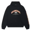 Maison Balenciaga Hoodie Wide Fit “Black” 674986TLVJ21074