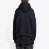 Maison Balenciaga Hoodie Wide Fit “Black” 674986TLVJ21074