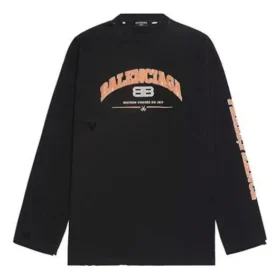 Maison Balenciaga Long Sleeve T-Shirt “Black” 681046TLVJ11074