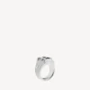 Melrose signet ring in antique silver