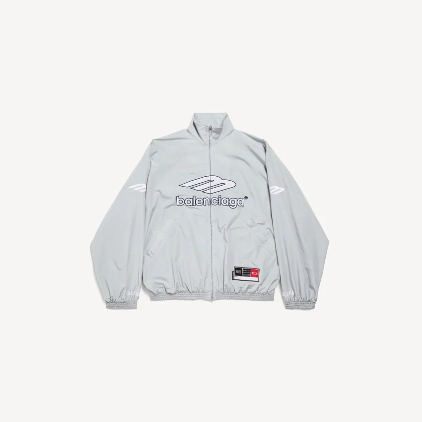 Men’s 3b football tracksuit jacket in new grey Men’s 3b football tracksuit jacket in new grey