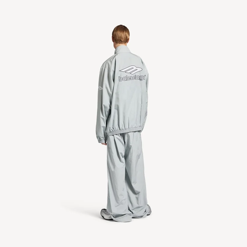 Men’s 3b football tracksuit jacket in new grey Men’s 3b football tracksuit jacket in new grey