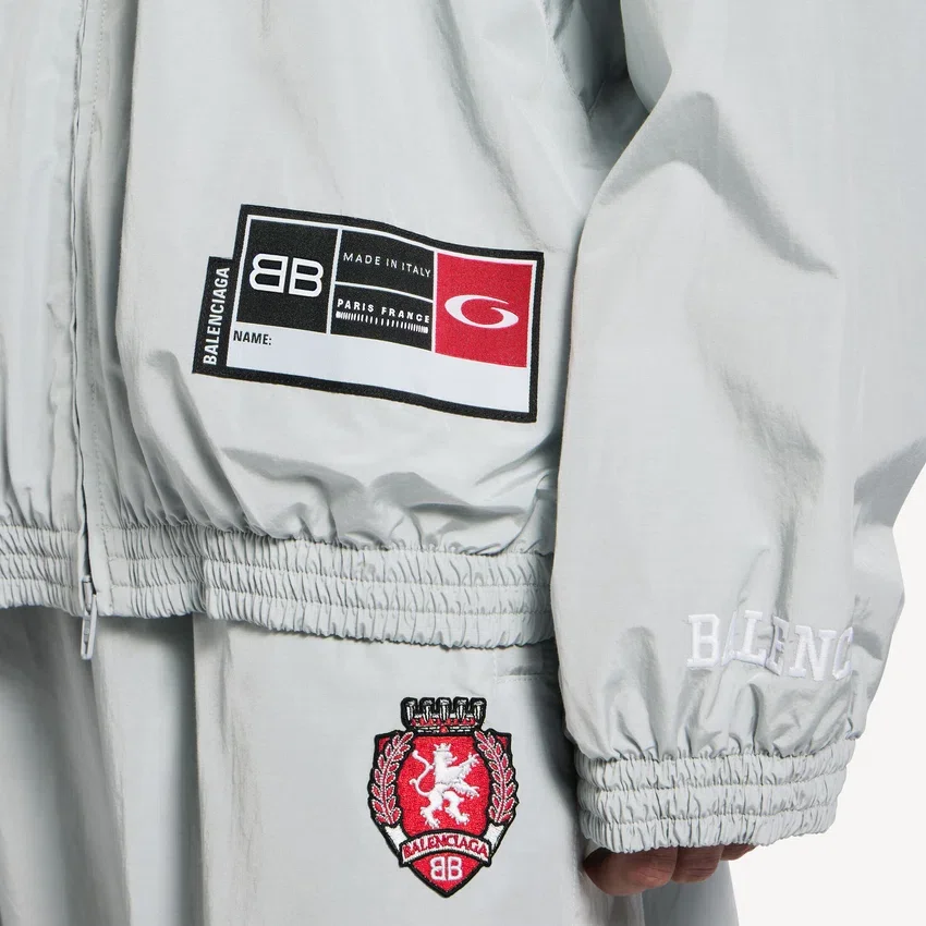 Men’s 3b football tracksuit jacket in new grey Men’s 3b football tracksuit jacket in new grey