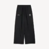 Men’s 3b football tracksuit pants in black