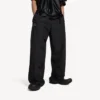 Men’s 3b football tracksuit pants in black