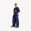 Men’s 3b football tracksuit pants in new dark navy Men’s 3b football tracksuit pants in new dark navy