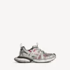 Men’s 3xl extreme laces b sneaker in grey/silver/red/black Men’s 3xl extreme laces b sneaker in grey/silver/red/black