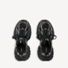 Men’s 3xl sneaker with charms in black/silver Men’s 3xl sneaker with charms in black/silver