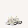 Men’s 3xl sneaker with charms in white/yellow/silver/black Men’s 3xl sneaker with charms in white/yellow/silver/black
