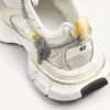 Men’s 3xl sneaker with charms in white/yellow/silver/black Men’s 3xl sneaker with charms in white/yellow/silver/black