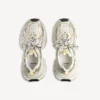 Men’s 3xl sneaker with charms in white/yellow/silver/black Men’s 3xl sneaker with charms in white/yellow/silver/black