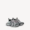 Men’s 3xl split logo sneaker in white/navy/grey Men’s 3xl split logo sneaker in white/navy/grey