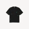 Men’s 520 stickers medium fit t-shirt  in black/green