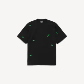 Men’s 520 stickers medium fit t-shirt  in black/green