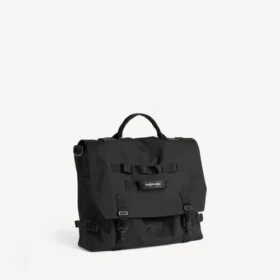 Men’s army messenger bag in black