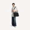 Men’s army messenger bag in black Men’s army messenger bag in black