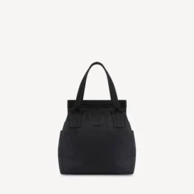 Men’s army tote bag medium in black
