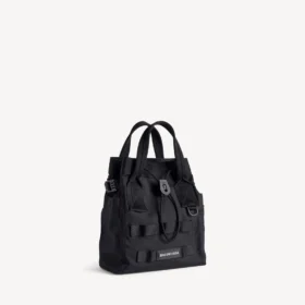 Men’s army tote bag small in black